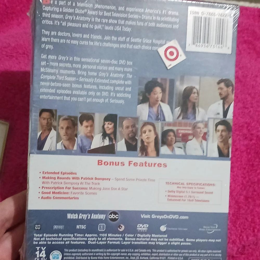 Grey's Anatomy Season Three DVD